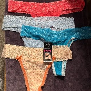 Lacey panties in beautiful colors
